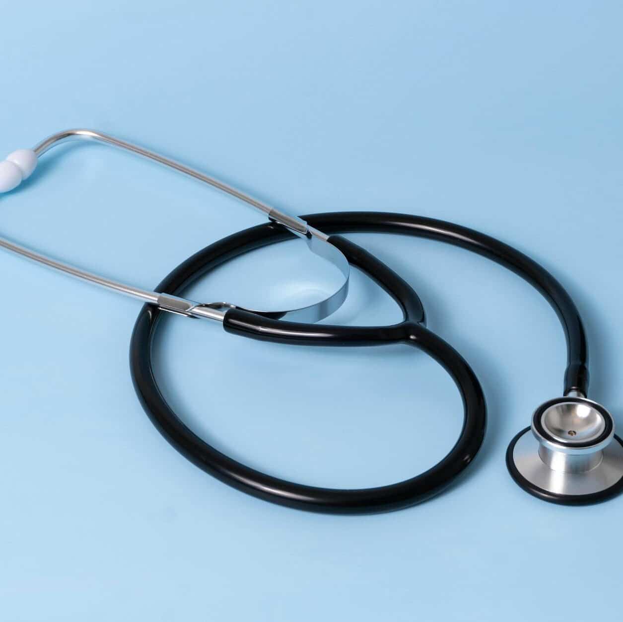 close up shot of a stethoscope